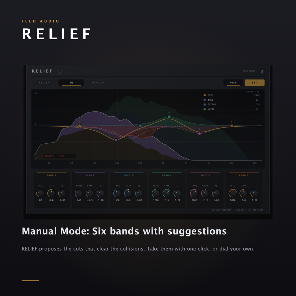 RELIEF AU/VST3 Plugin (Mac Only)