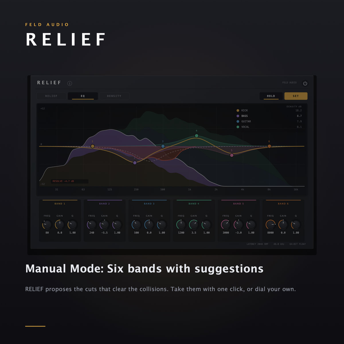 RELIEF AU/VST3 Plugin (Mac Only)